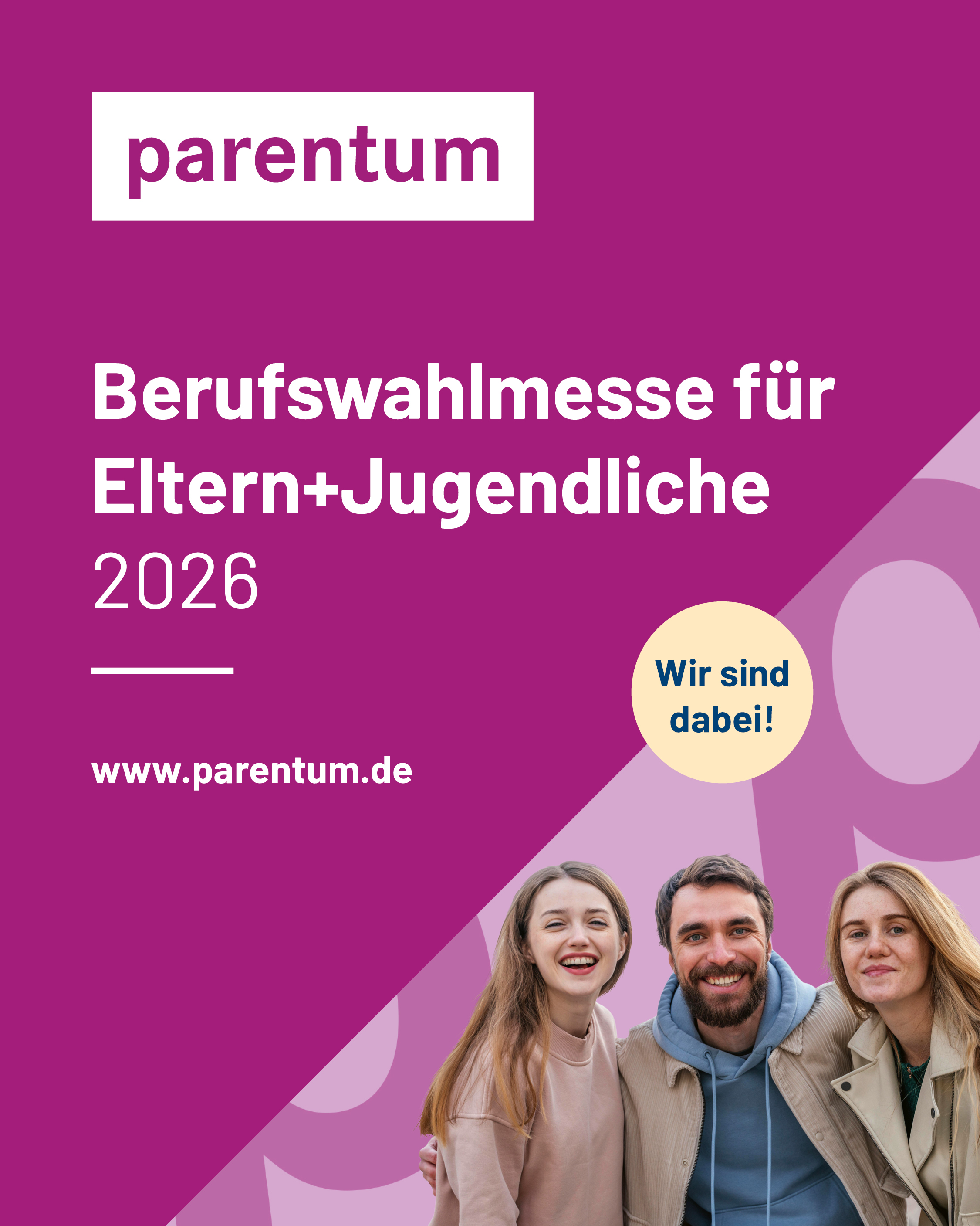 Besuche uns auf der parentum in Braunschweig am 7. Oktober